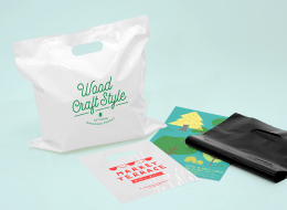 価格の安さが魅力！ビニール素材に印刷ができるオリジナルポリ袋