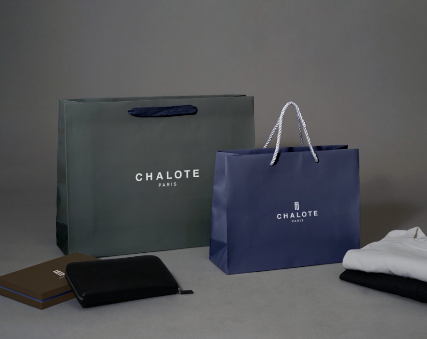 アパレル紙袋 デザイン例03