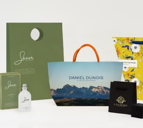 クラフト紙袋へ