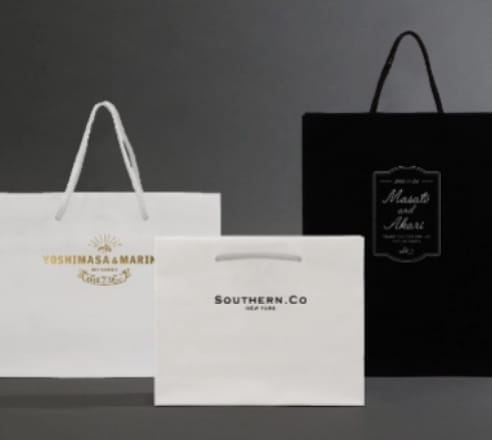 モノトーン紙袋へ