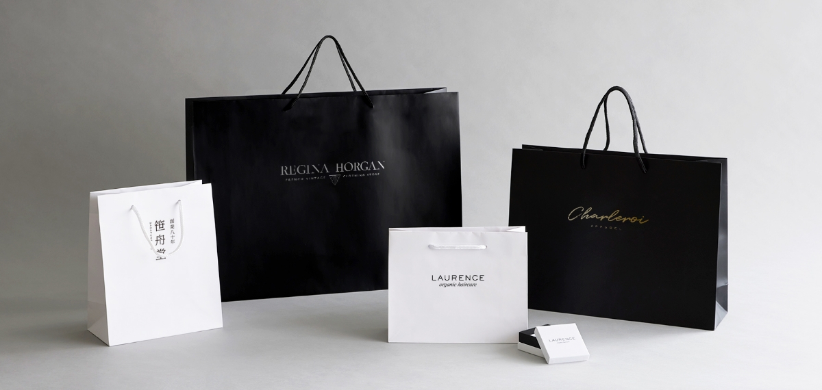 モノトーン紙袋