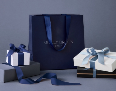 ラグジュアリー紙袋 デザイン例04