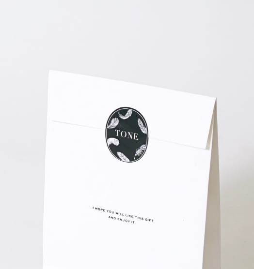 バリュー紙袋 デザイン例01