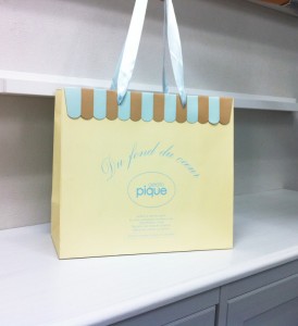 pique1 オリジナル紙袋オーダー