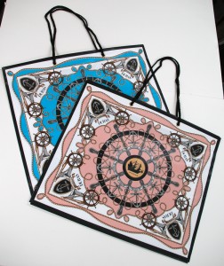 blue&red オリジナル 紙袋 印刷