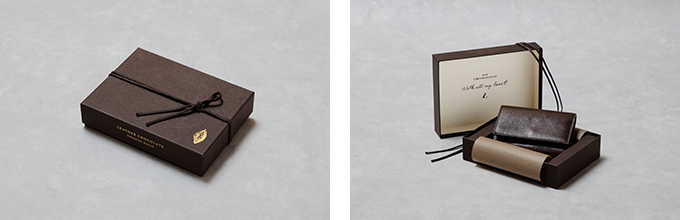 土屋鞄のチョコレート風キーケース