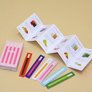 蛇腹式の説明カード