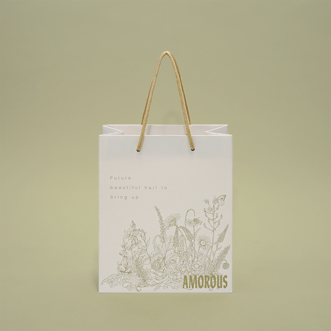 ナチュラルなヘアケアブランド紙袋0