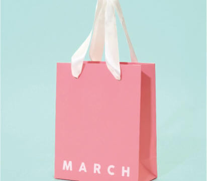 サンプル紙袋「MARCH」のご紹介！を読む