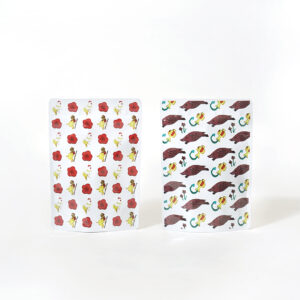 動物柄が可愛いティーバッグのオリジナルパッケージ