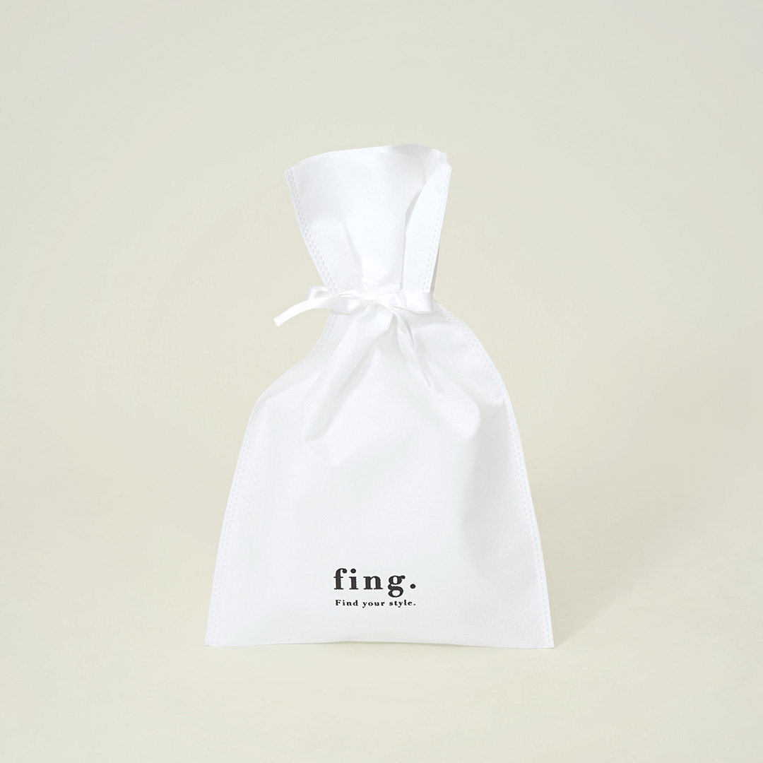 モノクロデザインの不織布ギフトバッグ0