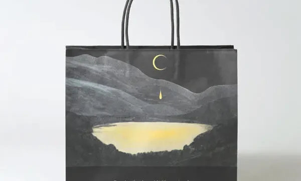 神秘的なイラストが素敵なパッケージを読む