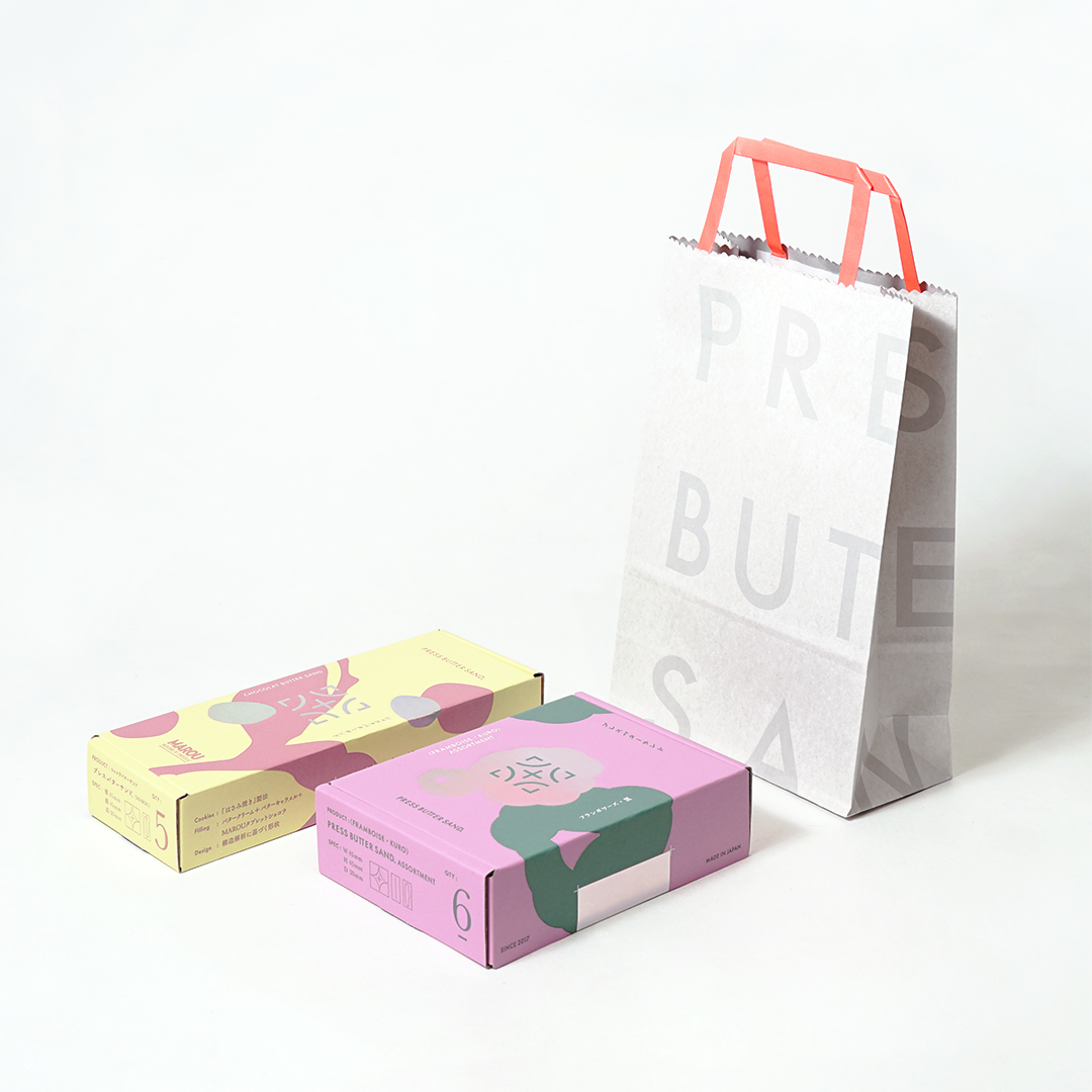 大人気スイーツのインダストリアルなパッケージ