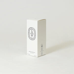 フレグランスブランドのジンジャーとレモンの香りが楽しめるルームスプレーのオリジナルパッケージ