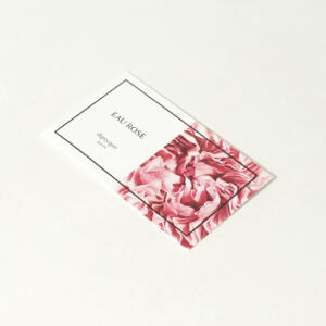 フレグランスブランドのオードトワレシリーズの試香紙