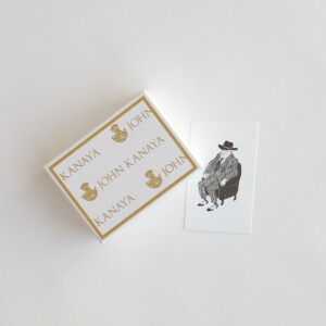 大人を魅了するショコラブランドが贈る、オーナー・金谷氏のイラストがデザインされた特別なイラストカード