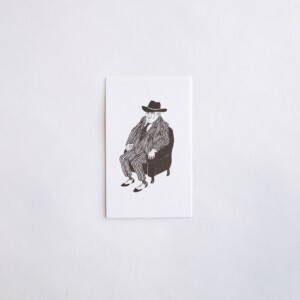 大人を魅了するショコラブランドが贈る、オーナー・金谷氏のイラストがデザインされた特別なイラストカード