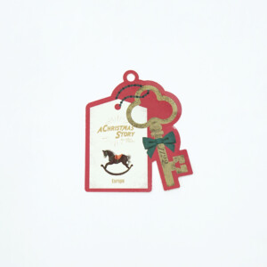 美しさを追求するセレクトコスメショップが贈る、鍵モチーフのクリスマス限定ステッカー付き、ブランド10周年を記念するホリデー限定オリジナル紙袋