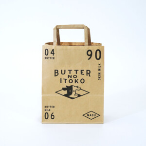 話題を呼んだお菓子ブランドの、未晒クラフト素材を使ったナチュラルなオリジナル紙袋