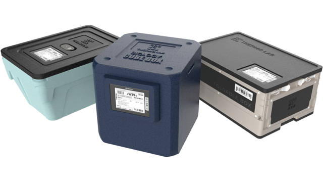 韓国のThermo Lab社による、輸送中の温度と位置情報をクラウド管理できるIoTパッケージ「Smart Cube」