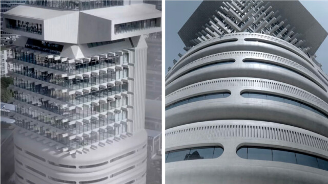 IICOMBINEDの本社ビル、「HAUS NOWHERE SEOUL」の外観