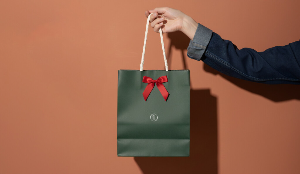 贈る人の優しさや期待が詰まった、人の感情を運ぶオリジナル紙袋