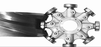 連続回転運動を断続回転運動に変換する装置「Z字型のホイール」