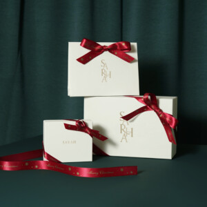 ホリデーシーズンを華やかに彩る、ベリービーのオリジナルリボン